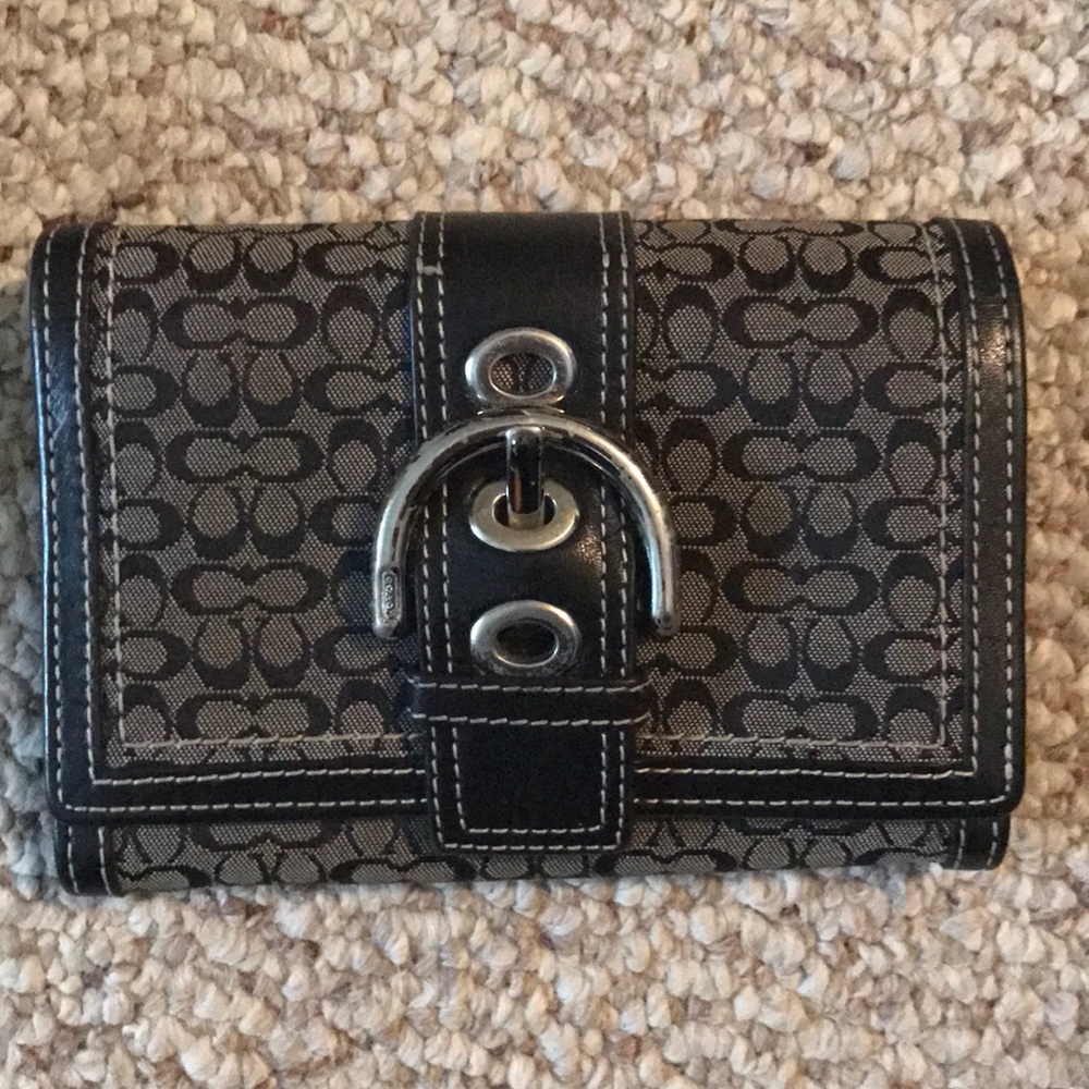 Coach Black Classic Wallet